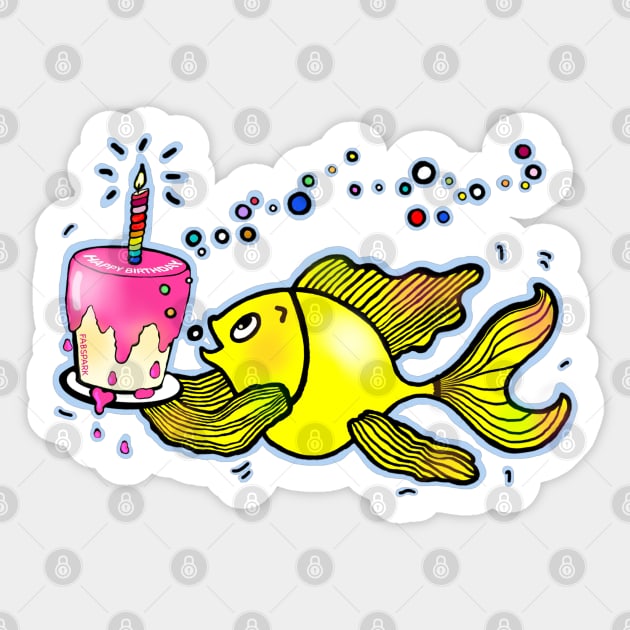 Happy birthday fish images deals